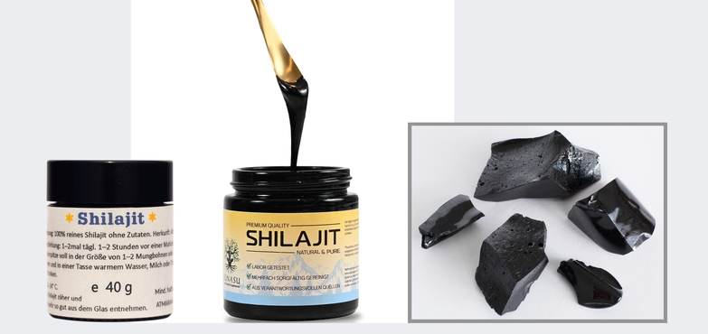Shilajit-Produkte