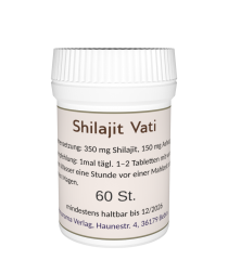 Shilajit Vati, 60 St.