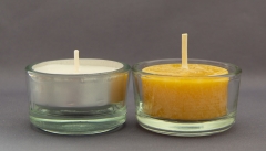 Teelichthalter, Teelicht-Glas